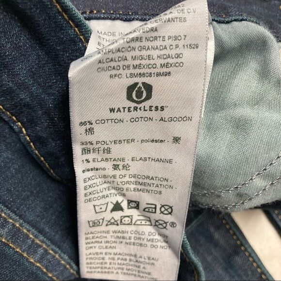 LEVI STRAUSS Signature Mid Rise Slim‎ Jeans Blue Size 16 M 33/30 New With Tags - Picture 8 of 11